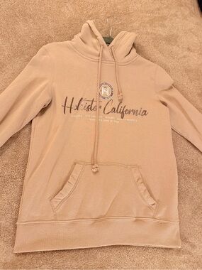 Hollister Tan Pullover Hoodie